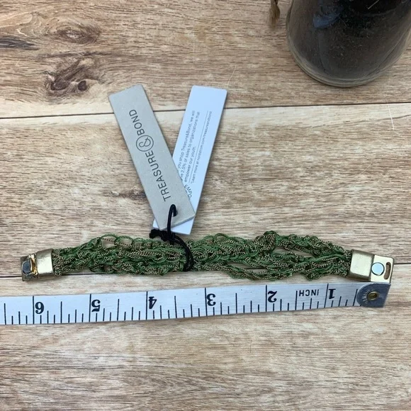 Treasure & Bond Thread Layer Chain Thread Bracelet - Picture 5 of 6